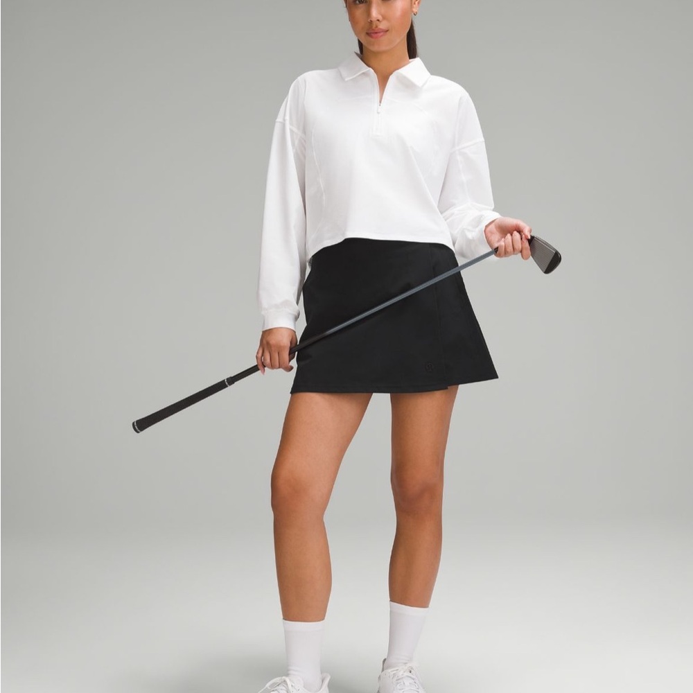 Lululemon black wrap golf skort
